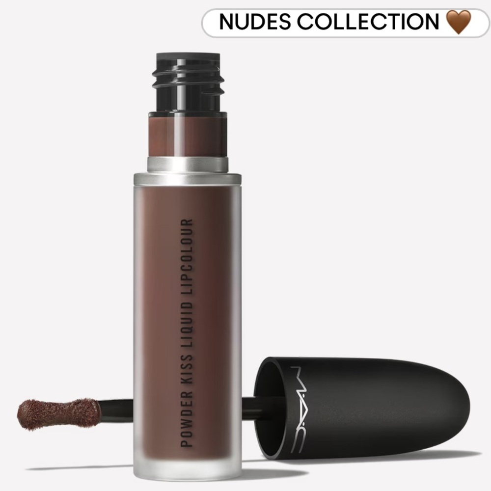 MAC Cosmetics Powder Kiss Liquid Lipcolour - Chesnut (Brand New!)